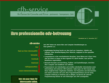 Tablet Screenshot of cfb-service.de